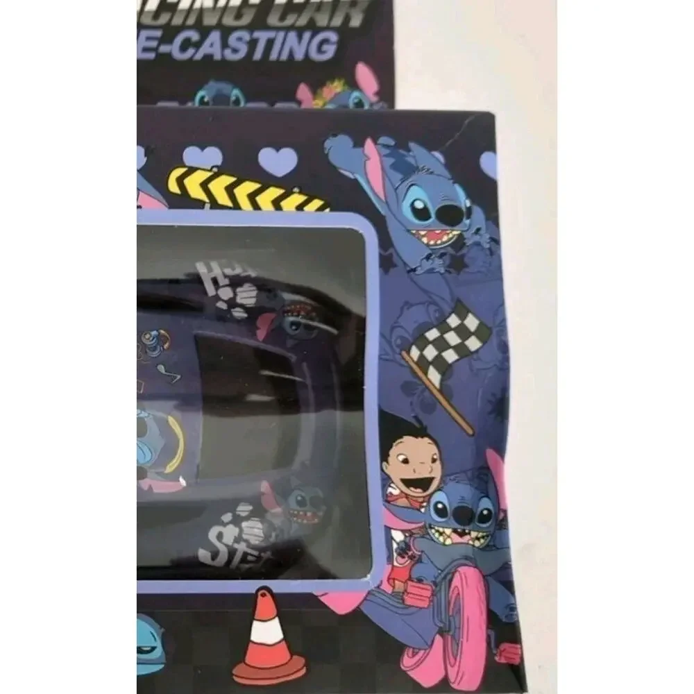 Stitch Die Cast Car New In Package. 6 Inches Long 1/32 Scale Unique.